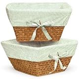 Badger Basket Honey Basket with Sage Gingham Liner