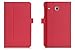 Samsung Galaxy Tab E 8.0 Case, FYY[Super Functional Series]Premium PU Leather Case Stand Cover with Card Slots, Note Holder, Elastic Strap for Samsung Galaxy Tab E 8.0 4G LTE SM-T377 Tablet Red
