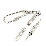 uxcell ミニ スクリュードライバー キーチエーン リング サングラス 腕時計 修理ツール