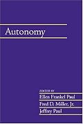 Autonomy: Volume 20, Part 2 (Social Philosophy and Policy)
