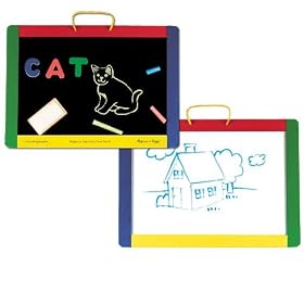 Melissa and Doug Magnetic Chalkboard/Dry-Erase Board