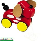 Guidecraft G2061 Pull Along Animal Friends Puppy Pull Toy