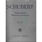 Buy Impromptus Moments Musicaux (Urtext). Nach Eigenschriften und den Erstausgaben... by Franz Schubert and Fingering arranged Walter Gieseking