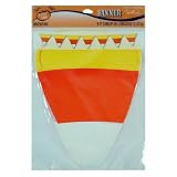 Halloween Party Banner Candy Corn Hanging Decoration Banner 8ft Long