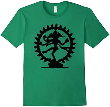 Shiva Design #1 T-Shirt - Male Medium - Kelly Green