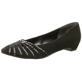 J.Renee Women's Alexa Flat,Black,9 M
