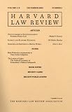 Harvard Law Review on CD-Rom