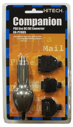 Hitech - PDA Car Charger for Compaq iPaq H3830 / H3835 / H3870 / H3950 / H3970 / H5455 PDA