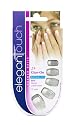 Elegant Touch Get Real Artificial Nails Truly Natural Square American Bare