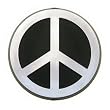 2-1/2" Peace Sign Car Emblem