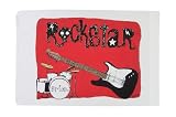 Standard Pillowcase - Rock Star - Boy - Personalized