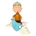 Linus Van Pelt Action Figure Charlie Brown Christmas from Peanuts