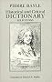 Historical and Critical Dictionary: Selections