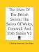 The Lives Of The British Saints; The Saints Of Wales, Cornwall And Irish Saints V2