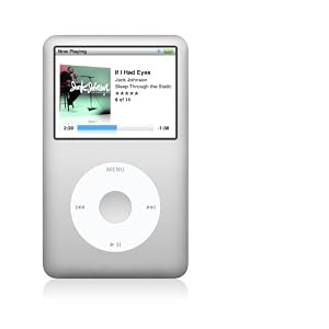 Apple iPod classic 120 GB Silver (6th Generation) [Previous Model]