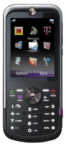 Motorola MOTOZINE 5 MP Camera Phone, Black (T-Mobile)