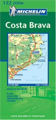 City Travel Guides Discounted  Livres : Carte routière : Costa Brava, N° 11122
