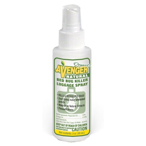 Avenger Organics Bedbug Luggage Spray-3oz.