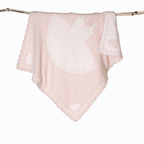 Best Offer Barefoot Dreams 551 CozyChic Scalloped Receiving Blanket