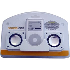 PA-219 Fold-up portable iPod/MP3 player speakers
