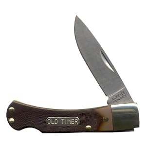 Schrade 3OTB Old Timer Buffalo Horn Bear Head by Schrade