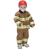 Jr. Fire Fighter Suit with embroidered Cap