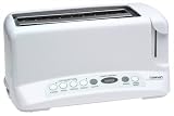 Factory-Reconditioned Cuisinart CPT-65FR Custom Control Total Touch 4-Slice Electronic Toaster, White