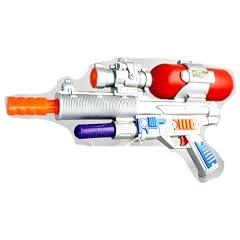 N&C SPACE WARS SCHOOT WASSERGEWEHR WASSERPISTOLE MEGA GROSS SILVER SHADOW!! + N&C 50 WASSERBOMBEN