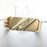 14K Man's Diamond Ring