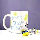 Eigenschaften MIK funshopping / Tasse zum selbst gestalten PERSONAL MUG mit Stiften