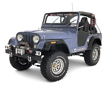Warn 39860 Jeep Trail Flare Set