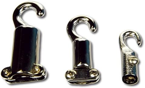Standard Rope Hook - Chrome Plated Brass