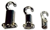 Standard Rope Hook - Chrome Plated Brass