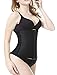 Fxford Women's Latex Waist Trainer Underbust Corset Body Shaper Waist Cincher
