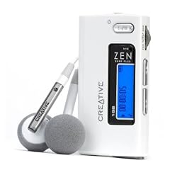 Creative Zen Nano Plus Tragbarer MP3-Player 1 GB wei�
