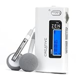 Creative Zen Nano Plus Tragbarer MP3-Player 1 GB wei�