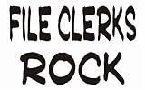  : File Clerks Rock Youth Hooded / Hoodie Sweatshirt for boys or girls