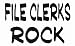 Search : File Clerks Rock Youth Hooded / Hoodie Sweatshirt for boys or girls