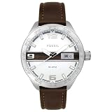 Fossil Men’s Brown Leather Watch # AM4217