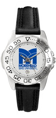 Morehead State University Eagles Ladies Leather Sports Watch