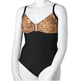 Christina Swimwear Fantasizer Alhambra One Piece Camisole with Ring, Brown,Size 16