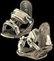 New 2005 Flux Viper Snowboard Bindings Large Snake Skin