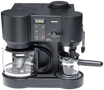Krups 867-42 Il Caffe Bistro 10-Cup Coffee/4-Cup Espresso Maker