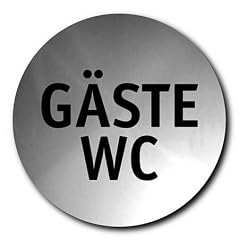 Blomus 68152 T�rschild "G�ste WC" SIGNO