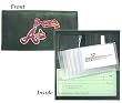 Atlanta Braves Embroidered Leather Checkbook Cover - Baseball Sports Merchandise