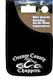 PlastiColor 000528R01 Orange County Choppers Logo Easy Fit Mud Guard - Set of 2