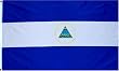 Nicaragua National Country Flag - 3x5foot poly
