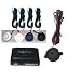 Silver Rear Car Parking Reversing Buzzer & Alam Sensors 4 safe sensor
