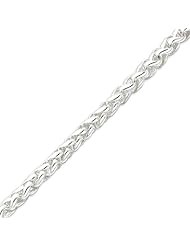 Sterling Silver Spiga Chain - 24 Inch
