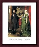 "The Arnolfini Portrait" by Jan Van Eyck - Framed Artwork